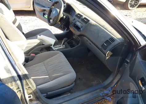 2003 Honda Civic Lx из США, поврежденный, VIN JHMES16593S001518